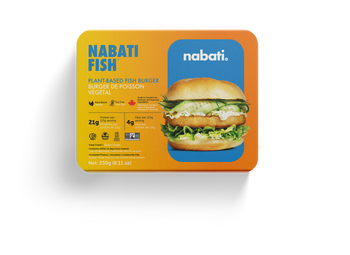 NABATI: Plant Based Fish Burger, 8.11 oz