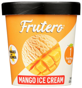 FRUTERO ICE CREAM: Mango Ice Cream, 1 pt