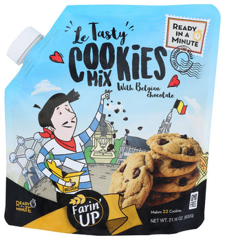 FARINUP: Le Tasty Cookie Mix, 21.16 oz