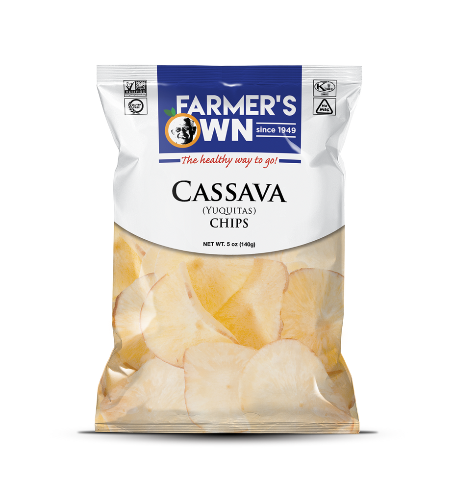 FARMERS OWN: Cassava Chips, 5 oz