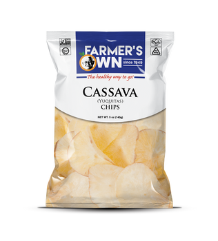 FARMERS OWN: Cassava Chips, 5 oz