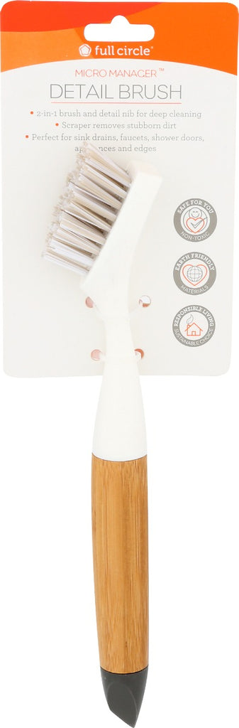 FULL CIRCLE HOME: Detail Brush Micro Manager, 1 ea