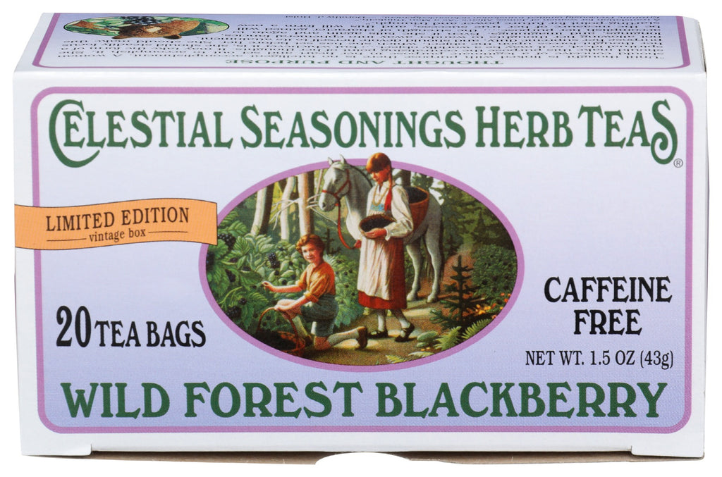 CELESTIAL SEASONINGS: Wild Forest Blackberry, 20 bg