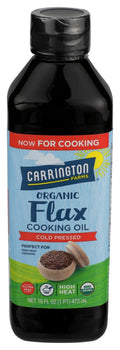 CARRINGTON FARMS: Organic Flax Cooking Oil, 16 fo