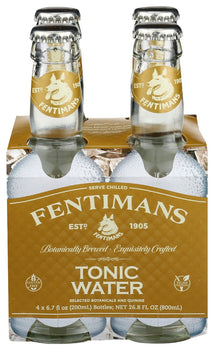 FENTIMANS: Mixer Tonic Water 4Pk, 26.8 fo