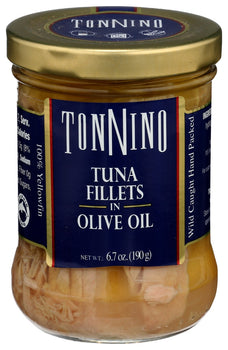 TONNINO: Tuna Fillets In Oil, 6.7 oz