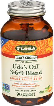 FLORA HEALTH: Udos 369 Blend, 90 sg