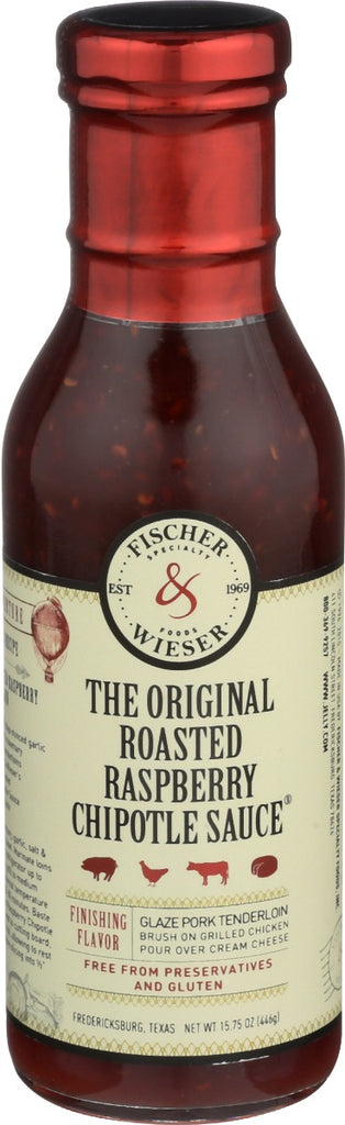 FISCHER & WIESER: The Original Roasted Raspberry Chipotle Sauce, 15.8 oz