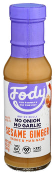 FODY FOOD CO: Sesame Ginger Sauce And Marinade, 8.5 oz