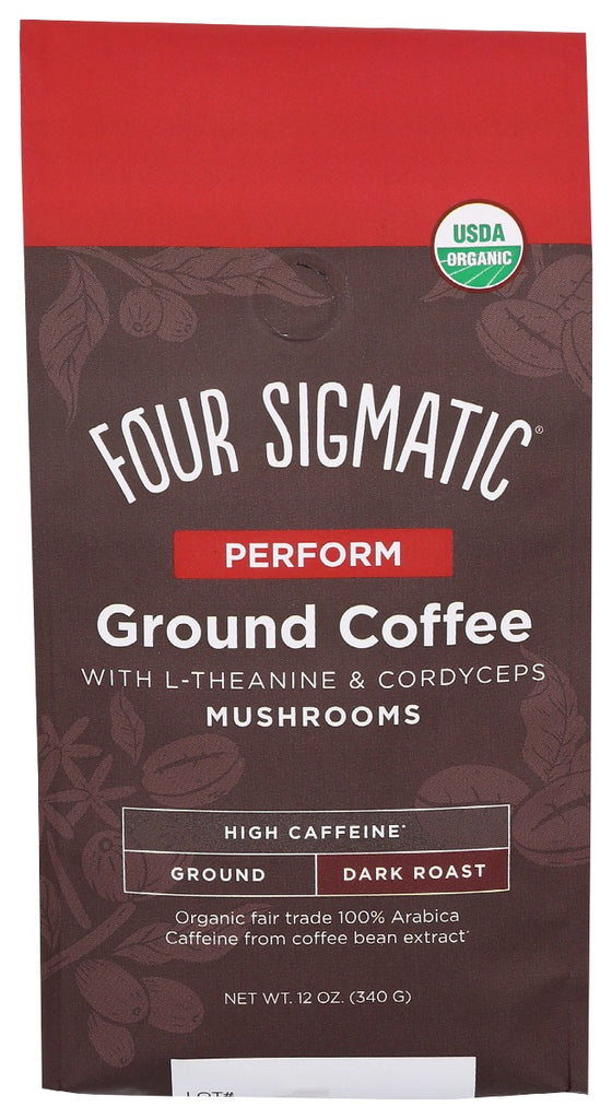 FOUR SIGMATIC: Perform Ground Coffee, 12 oz