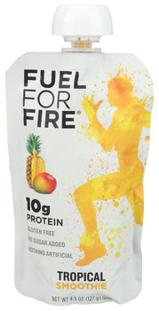 FUEL FOR FIRE: Tropical Protein Fruit Smoothie, 4.5 oz