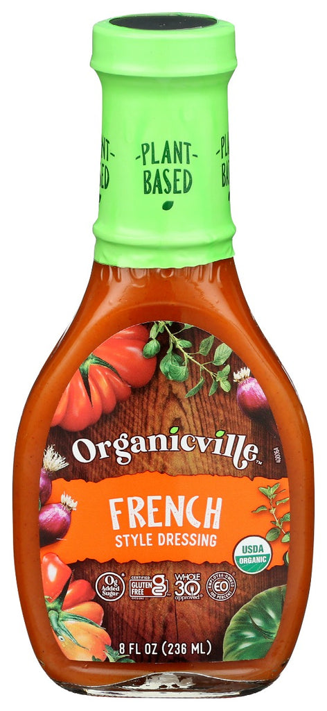 ORGANICVILLE: French Style Dressing, 8 oz