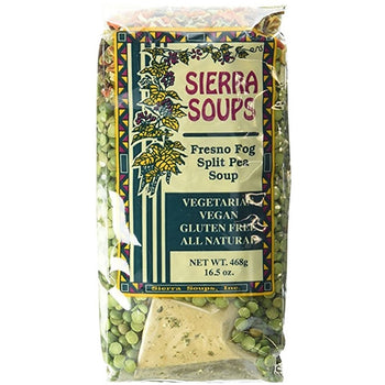 SIERRA SOUPS: Fresno Fog Split Pea Soup, 16.5 oz