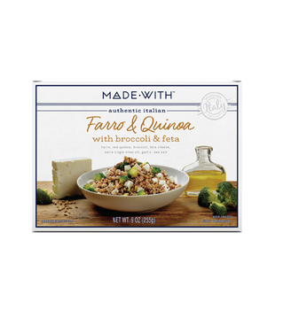 MADE WITH: Farro & Quinoa with Broccoli & Feta Entree, 9 oz