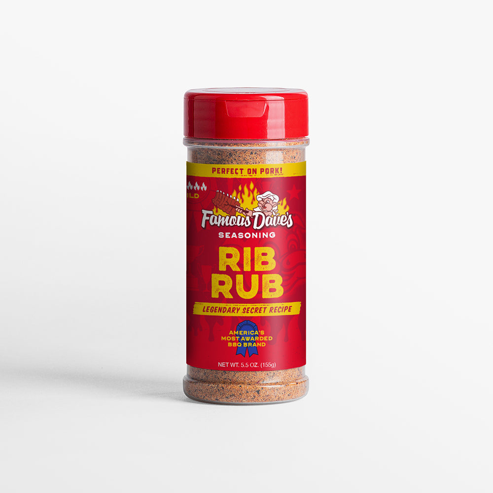 FAMOUS DAVES: Ssnng Rub Rib, 5.5 oz