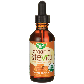 NATURES WAY: Stevia Toffee Org, 2 oz