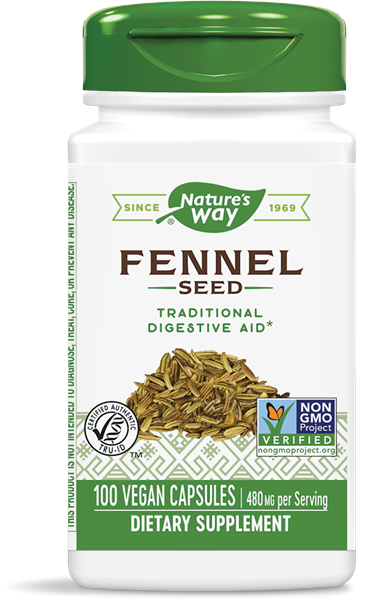 NATURES WAY: Fennel Seed 480 mg, 100 vc