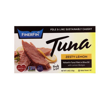 FINERFIN: Tuna Zesty Lemon, 4.4 oz