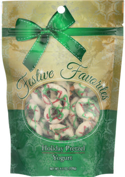 FESTIVE FAVORITES: Holiday Pretzel Yogurt, 4.5 oz