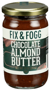 FIX & FOGG: Chocolate Almond Butter, 10 oz