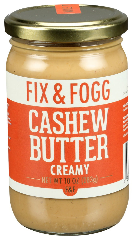 FIX & FOGG: Cashew Butter, 10 oz