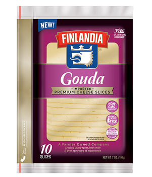 FINLANDIA CHEESE: Gouda Cheese Presliced, 7 oz