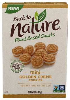 BACK TO NATURE: Cookie Mini Golden Creme, 6 oz