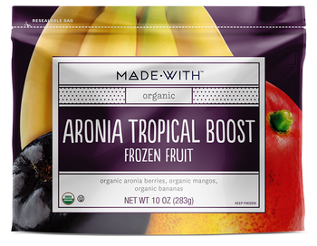 MADE WITH: Aronia Tropical Boost fruits, 10 oz