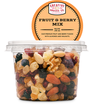 CREATIVE SNACK: Fruit and Berry Mix Cup, 9.5 oz