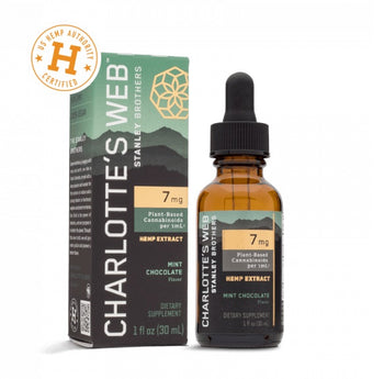 CHARLOTTES WEB: Mint Chocolate Hemp Oil Extract Full Strength, 1 oz