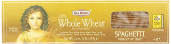 GIA RUSSA: Whole Wheat Spaghetti, 16 oz