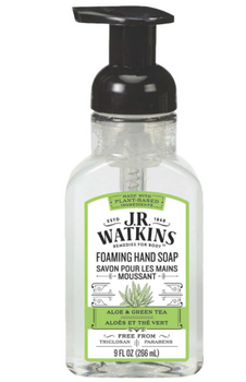 WATKINS: Aloe and Green Tea Foaming Hand Soap, 9 oz