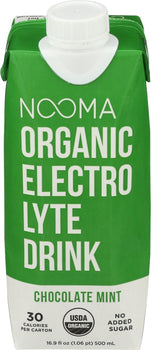 NOOMA: Organic Sports Drinks Chocolate Mint, 16.9 oz