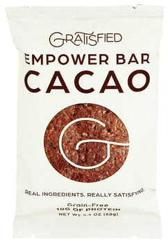 GRATISFIED: Empower Bar Cacao, 2.4 oz