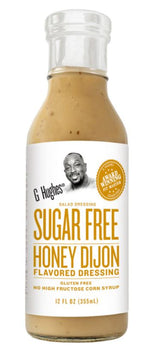 G HUGHES: Honey Dijon Flavored Dressing Sugar Free, 12 fo