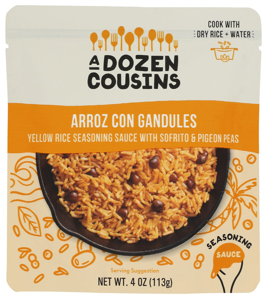 A DOZEN COUSINS: Arroz Con Gandules Seasoning Sauce, 4 oz