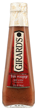 GIRARDS: Vin Rouge Red Wine Vinaigrette, 12 oz