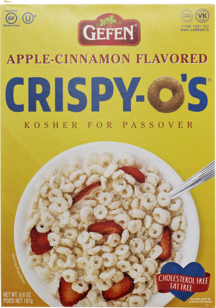 GEFEN: Apple Cinnamon Crispy Os, 6.6 oz