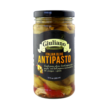 GIULIANO: Italian Olive Antipasto, 12 oz