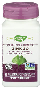 NATURES WAY: Ginkgo, 60 cp