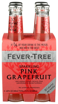 FEVER TREE: Sparkling Pink Grapefruit, 27.2 fo