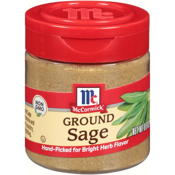 MC CORMICK: Ground Sage, 0.6 oz