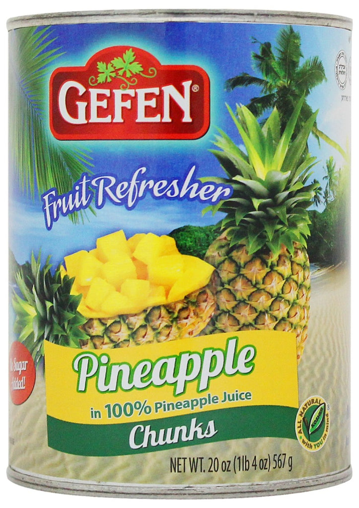 GEFEN: Pineapple Chunks, 20 oz