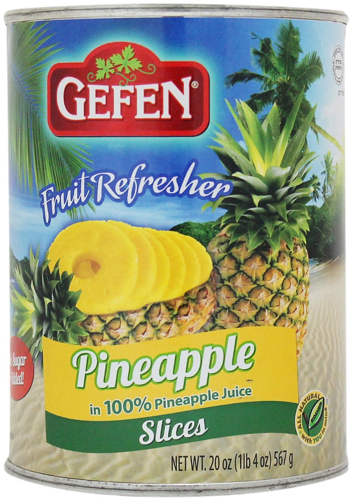 GEFEN: Pineapple Slices, 20 oz