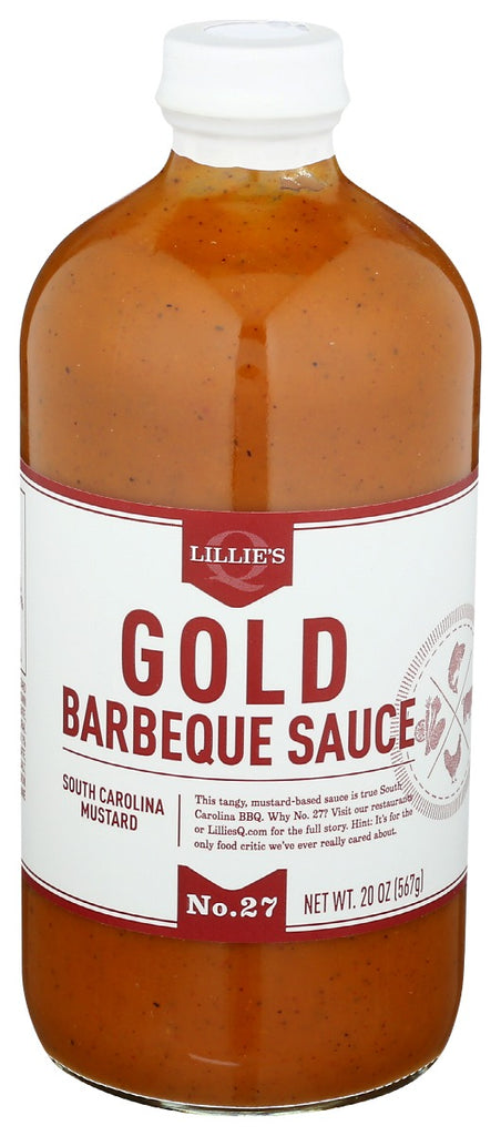 LILLIES Q: Gold Barbeque Sauce, 20 oz