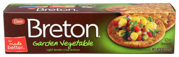 DARE: Breton Garden Vegetable Crackers, 8 oz