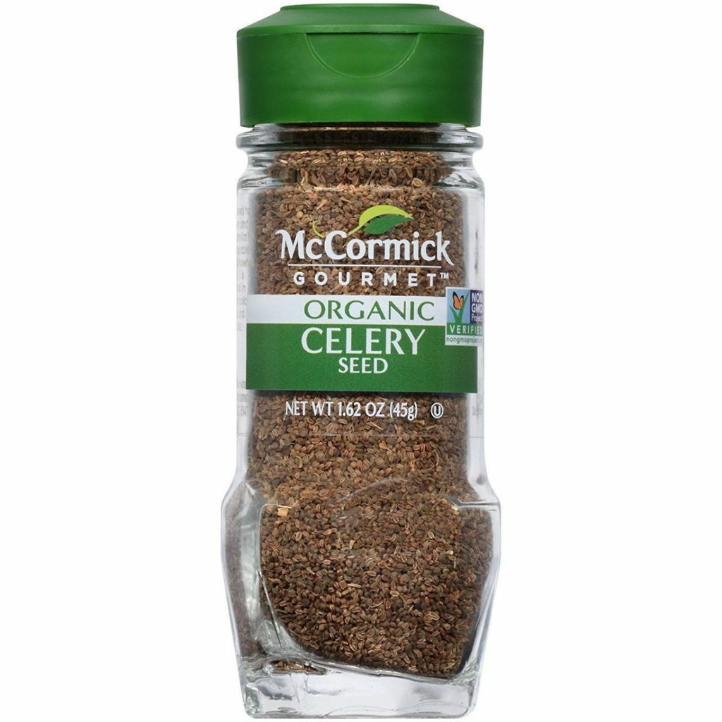 MC CORMICK: Gourmet Organic Celery Seed, 1.62 oz