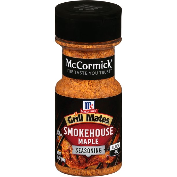 GRILL MATES: Smokehouse Maple Seasoning, 3.5 oz