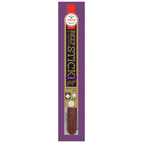 AUFSCHNITT: Beef Stick Garlic, 1.5 oz