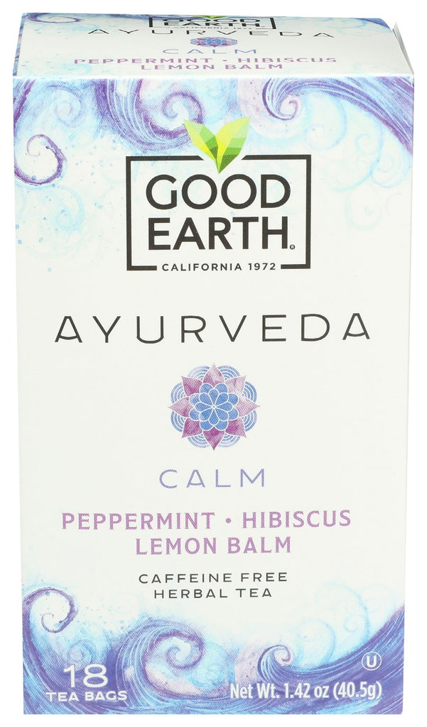 GOOD EARTH: Ayurveda Calm Tea, 18 bg